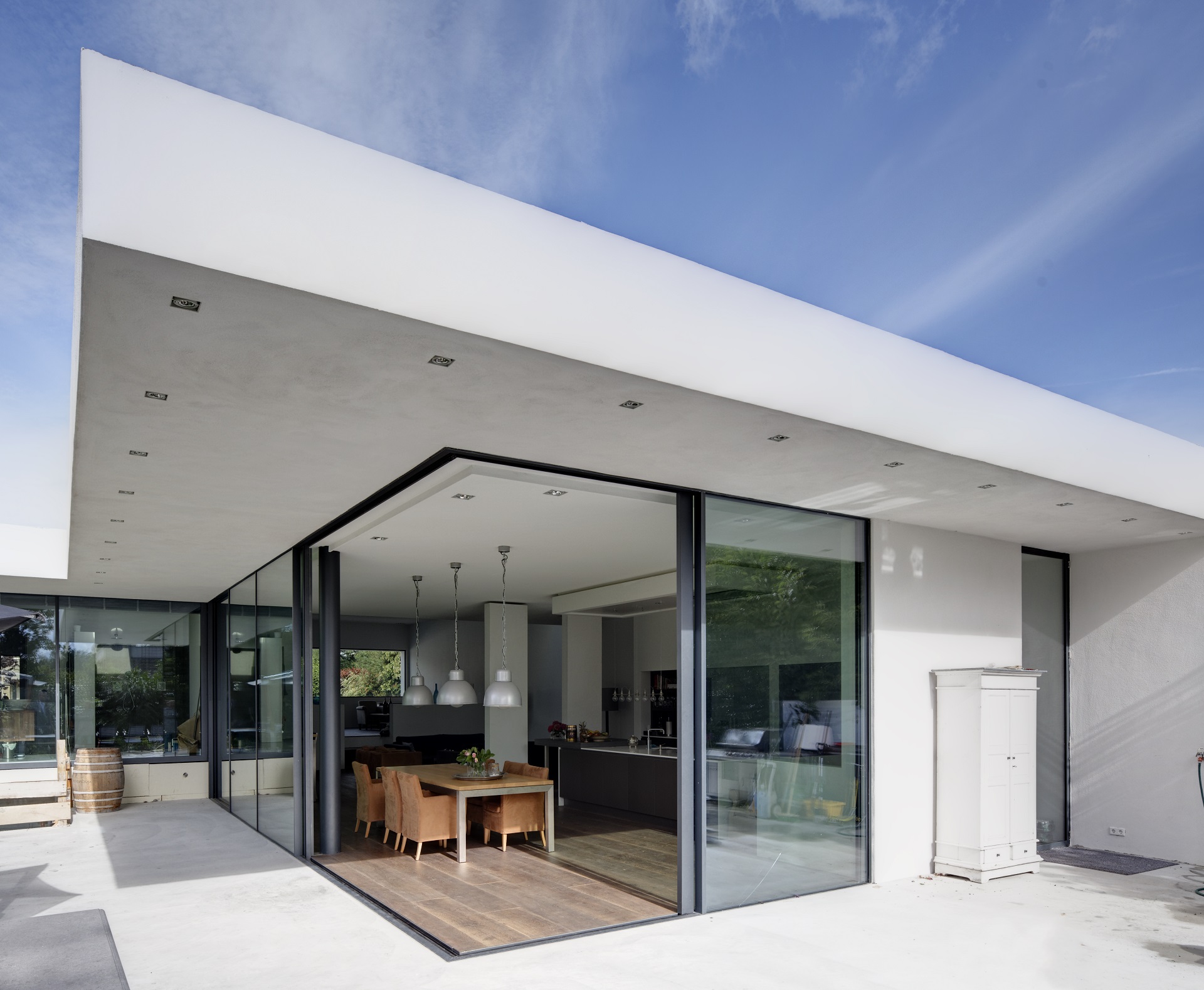 Villa De Bruin Utrecht - Methermo schuifpuien en schuiframen - Metaglas