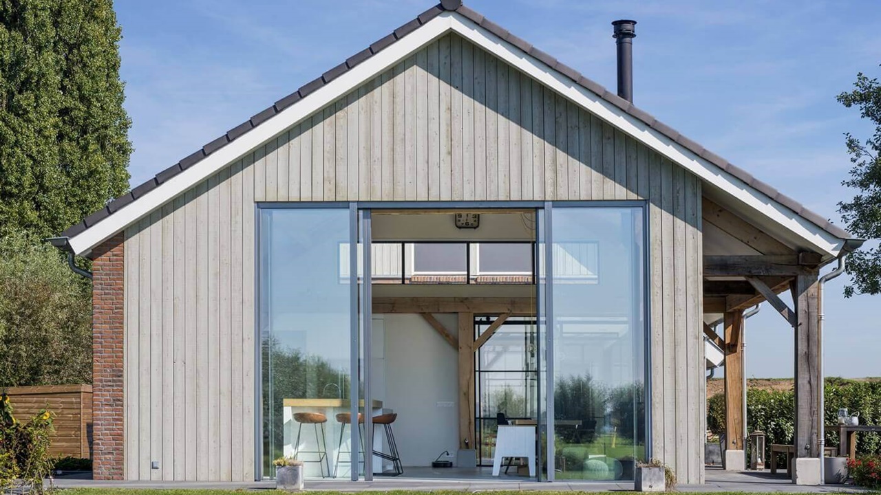 villa culemborg - glazen deur - metaglas