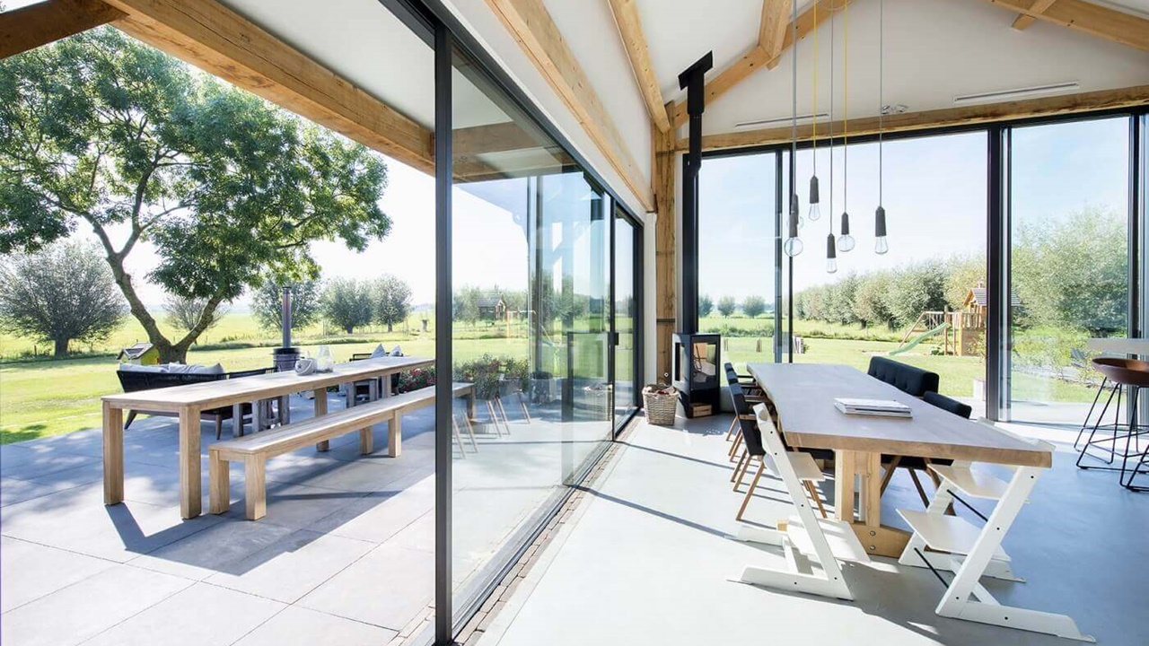 villa culemborg - glazen pui - metaglas