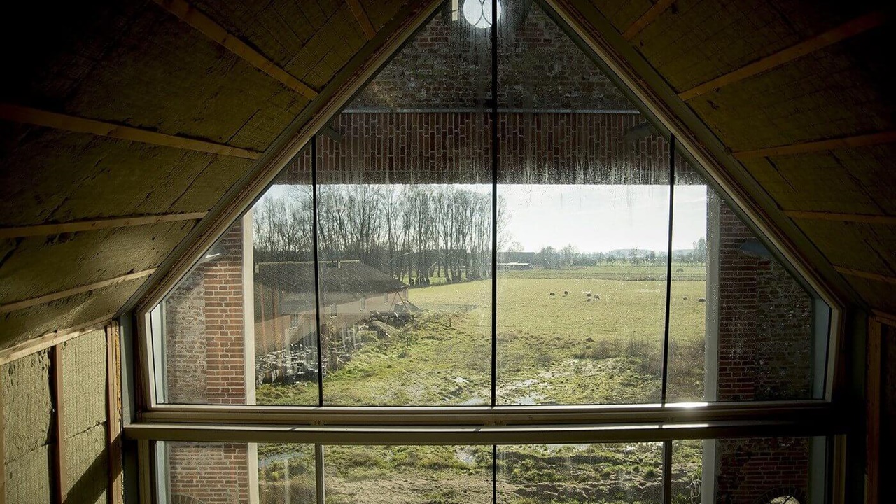 boerderij methermoxl - glazen pui - metaglas