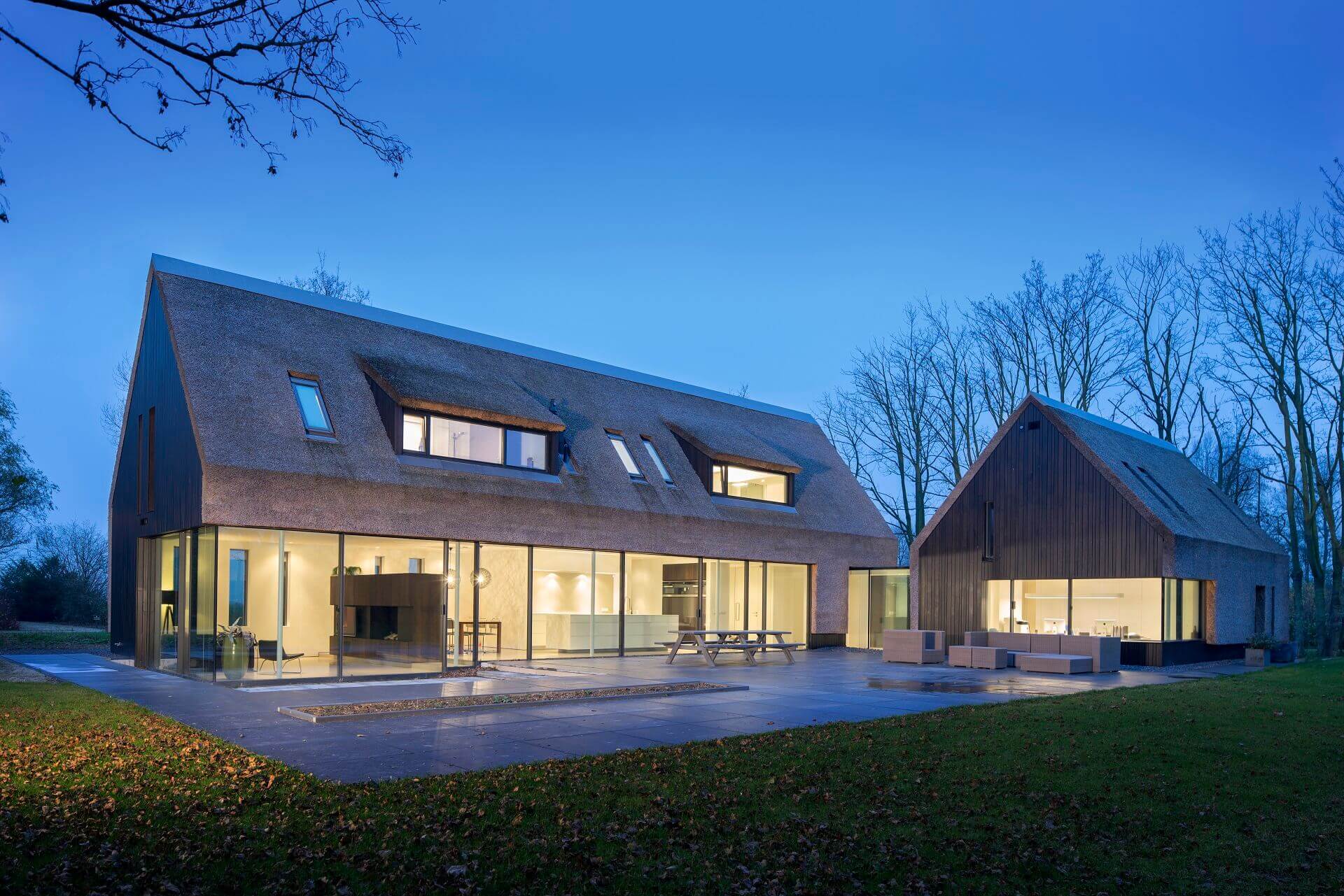 Villa omgeving Goes - Methermo Schuifpuien Renovatie - Metaglas