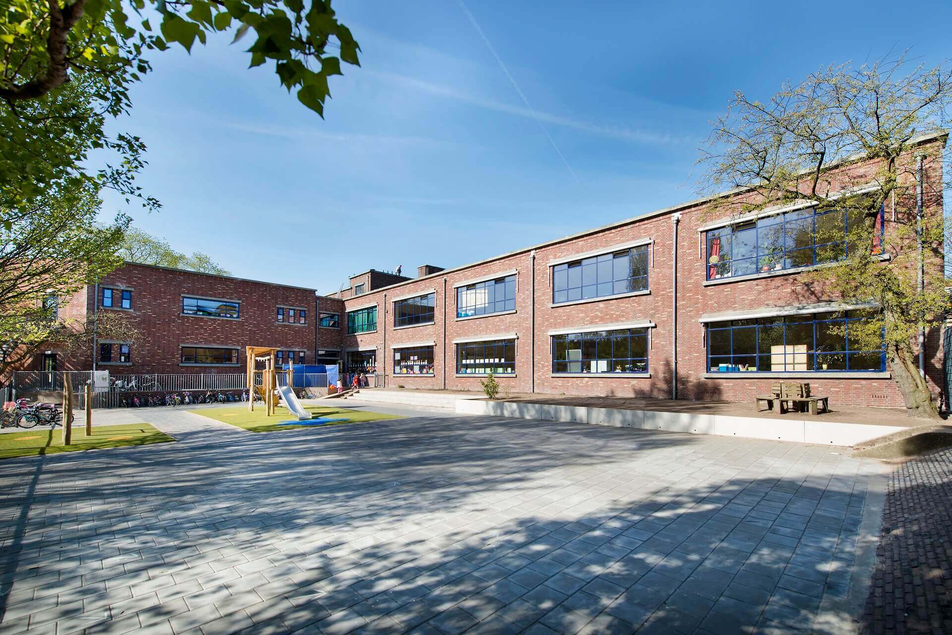 Tobiasschool Leiden - Methermo Classic renovatieprofiel - Metaglas