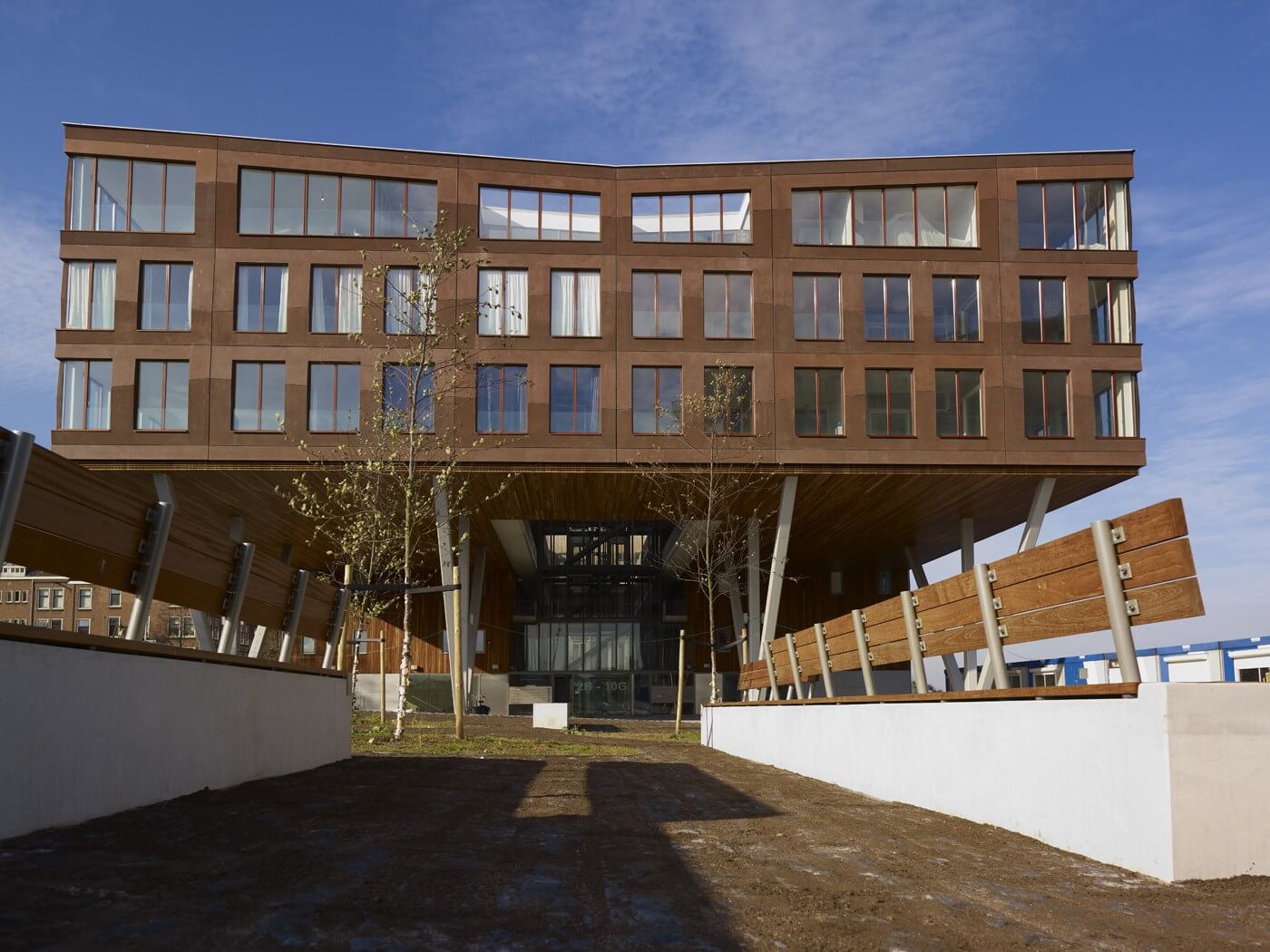 Kop Van Diemenstraat Amsterdam - Methermo Aluminium Stolpramen - Metaglas