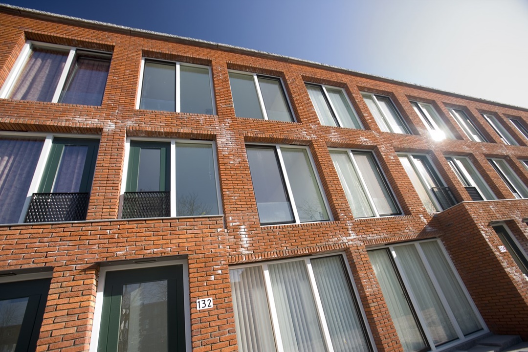 transvaalbuurt - transparante pui - metaglas