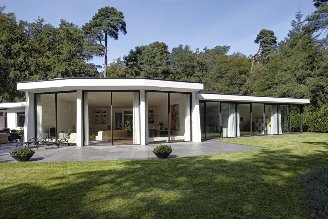 villa hilversum - glazen pui - metaglas