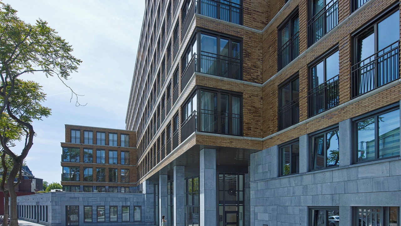 Appartementencomplex Rotterdam-Vollenhovenkwartier-Metaglas