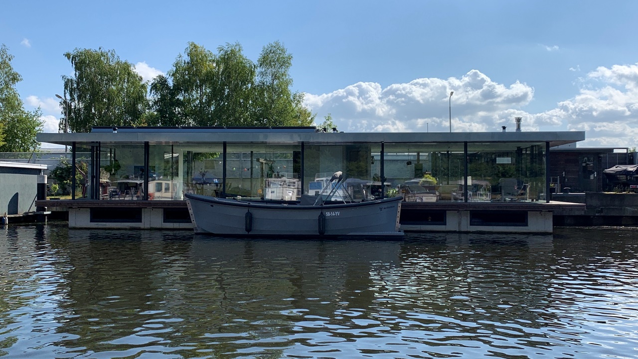 Ark-Amersfoort-Aluminium ramen boot-Metaglas