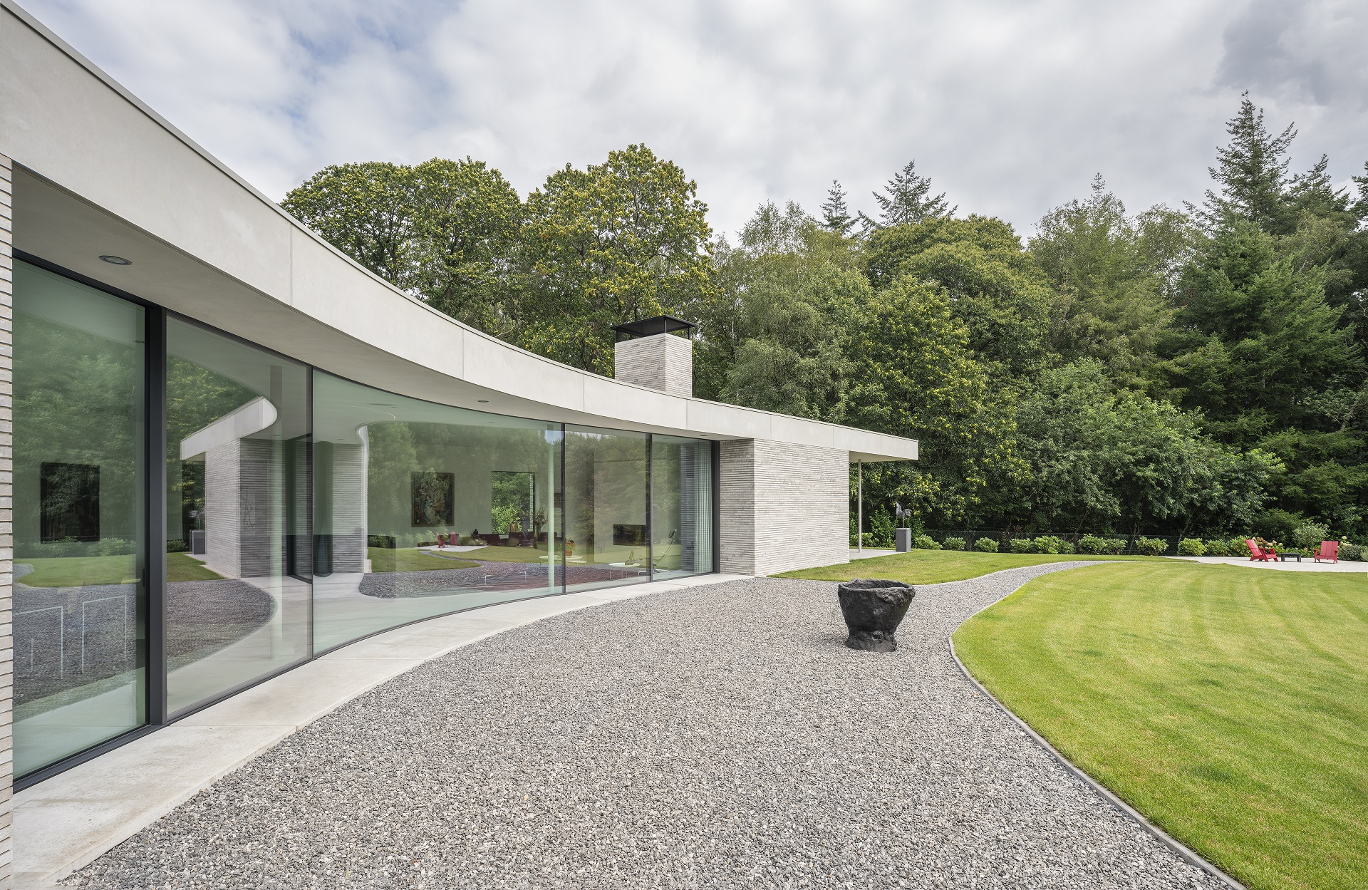 Hofmandujardin-Villa Veluwe-Architectuur-Aluminium ramen-Metaglas
