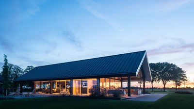 Bijzondere woning in het Overijsselse landschap